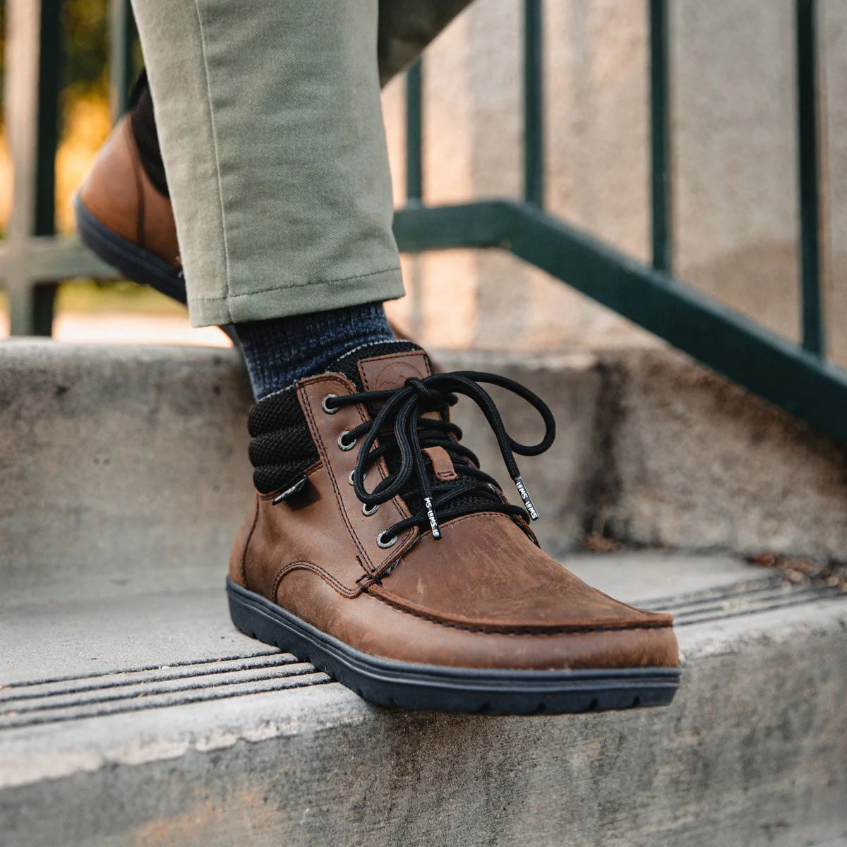 Lems - Boulder Boot Mid Leather - Umber (Unisex) - Image 7