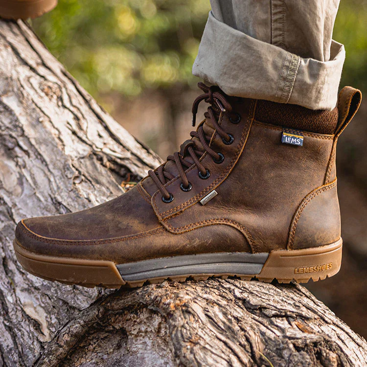 Lems - Waterproof Boulder Boot Summit - Rugged Bark (Unisex) - Image 18
