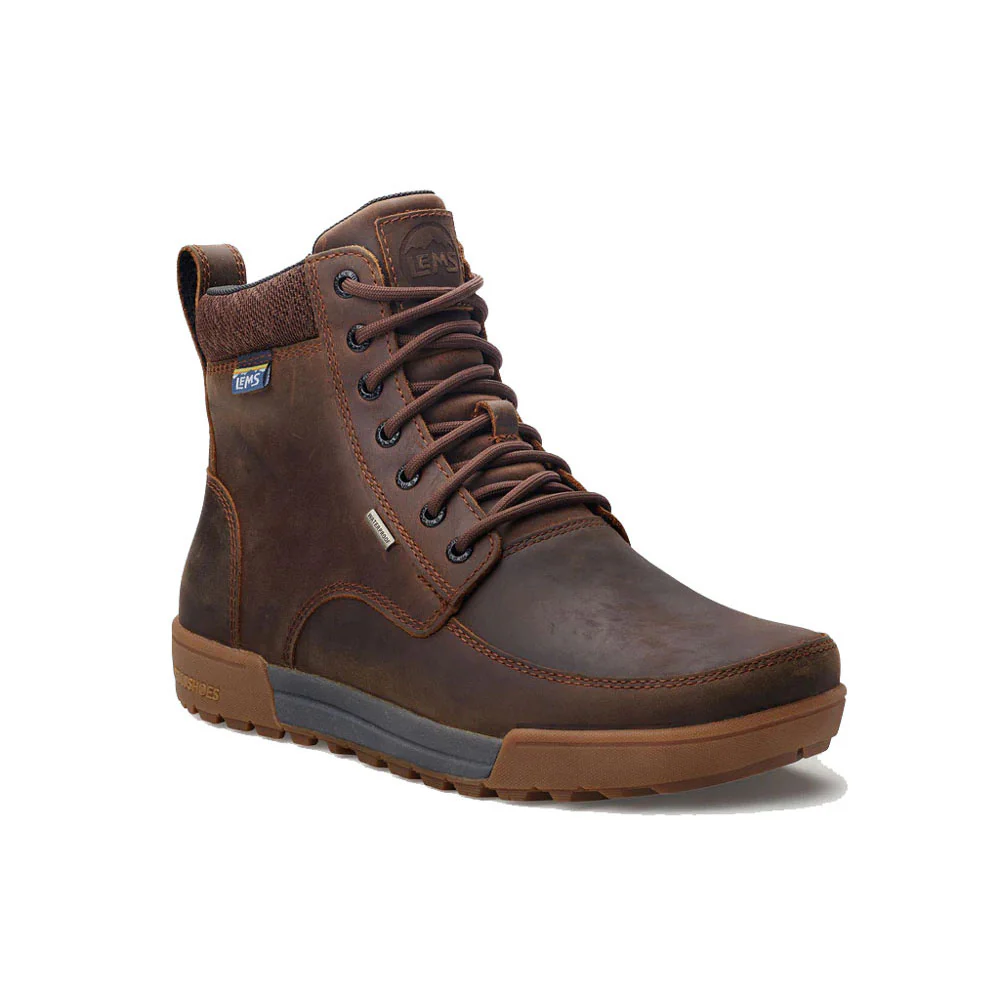 Lems - Waterproof Boulder Boot Summit - Rugged Bark (Unisex) - Image 4