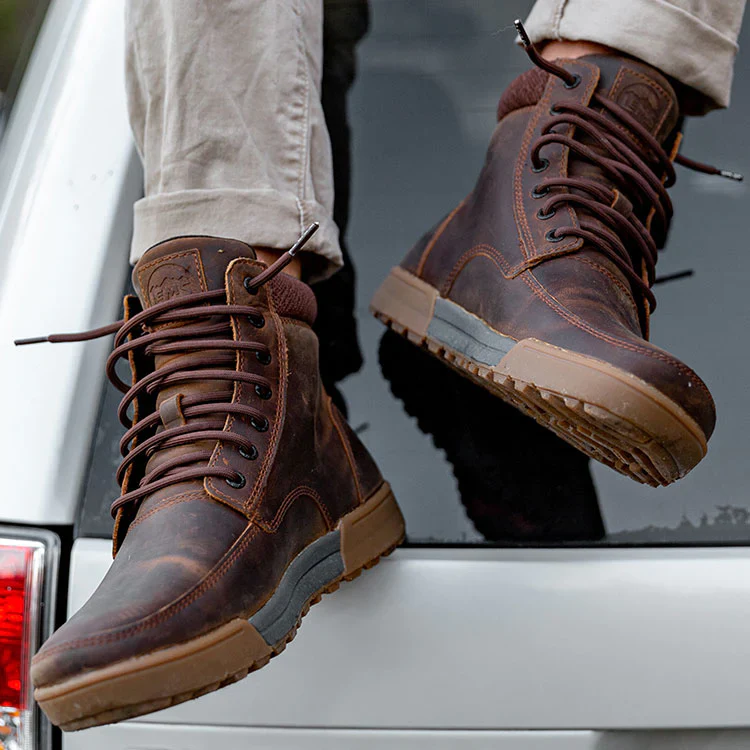 Lems - Waterproof Boulder Boot Summit - Rugged Bark (Unisex) - Image 3