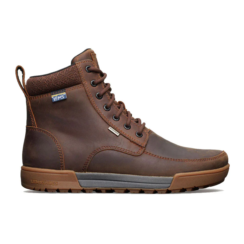 Lems - Waterproof Boulder Boot Summit - Rugged Bark (Unisex) - Image 5